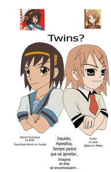 Haruhi Suzumiya and Yuuko