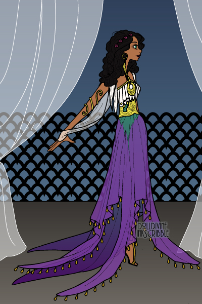 Erte Elegance: Esmeralda