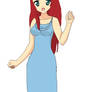 Ariel's Sparkling Ocean Dress