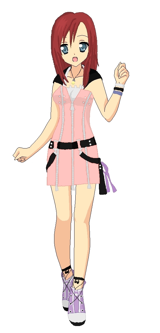 Kairi's KH 2 Pink FMV Dress