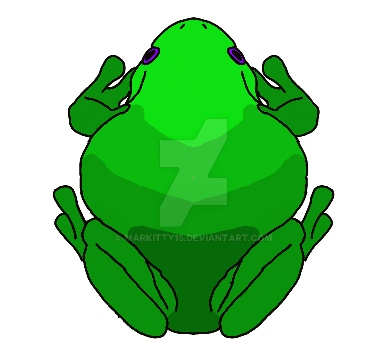 Frog by Markitty15 on DeviantArt
