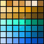 Beach color palate