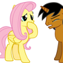 Fluttershy and Nitro (request)