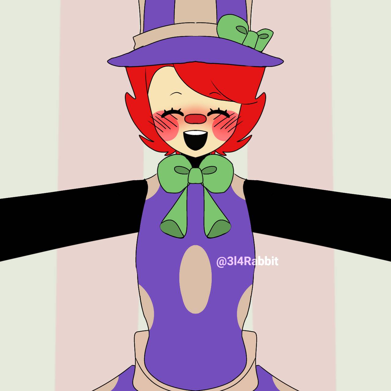 Quiz Master Rockstar Freddy (Miitopia/Fnaf) by BlackstarchanX3 on