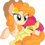 Pear Butter and Apple Bloom - Mother's Love