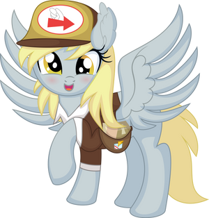 Derpy Vector 10 - Mailmare