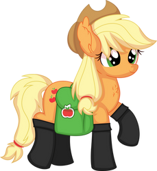 Applejack Vector - 30 Boots and Bag