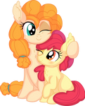 Pear Butter and Apple Bloom Vector - Mother's Hug