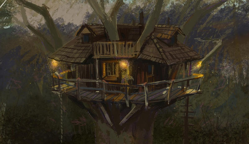 treehouse by TalaStrogg on DeviantArt
