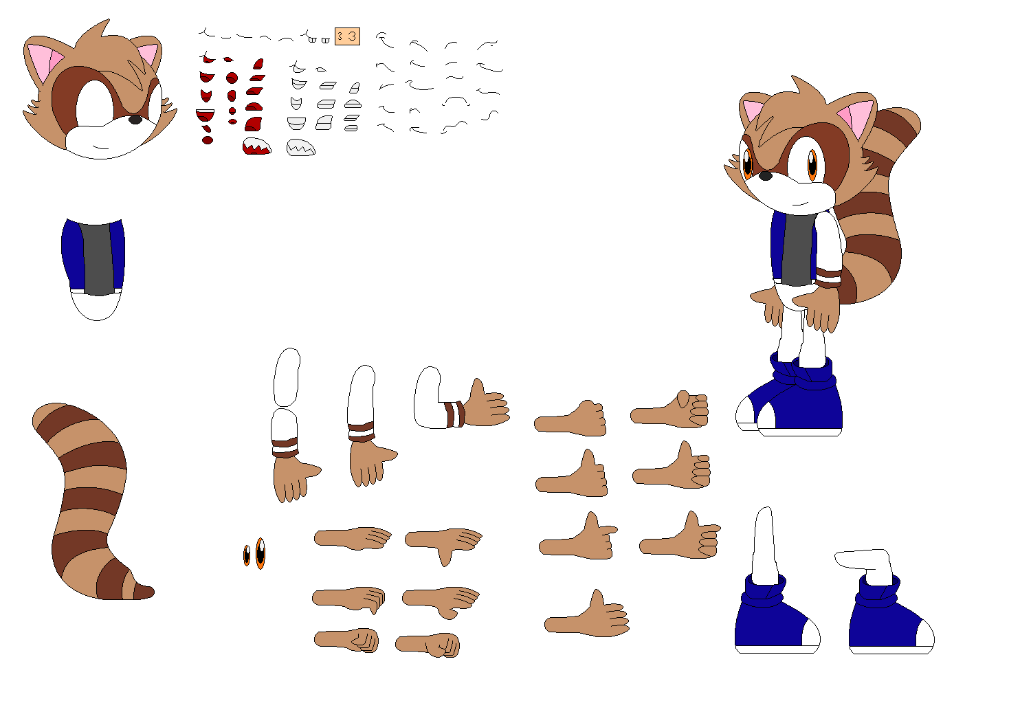 Rotor character build by Reynaldorosa1 on DeviantArt