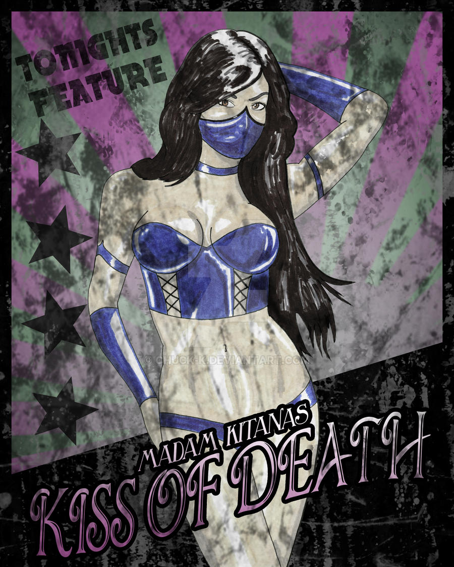 Kiss Of Death Mortal Kombat Carnival Poster