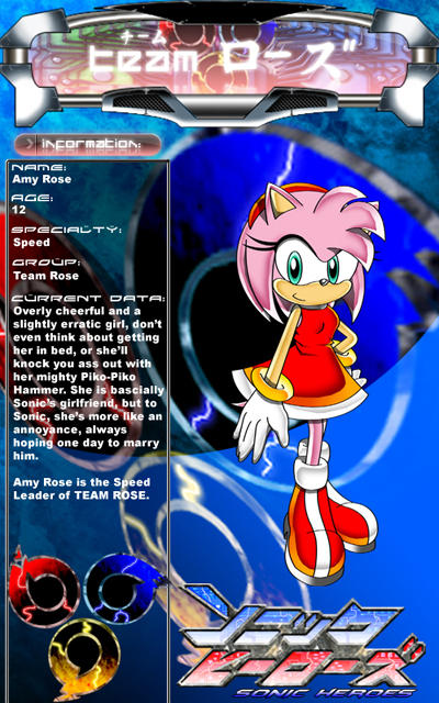 Sonic :: Amy Rose by Naplez on DeviantArt