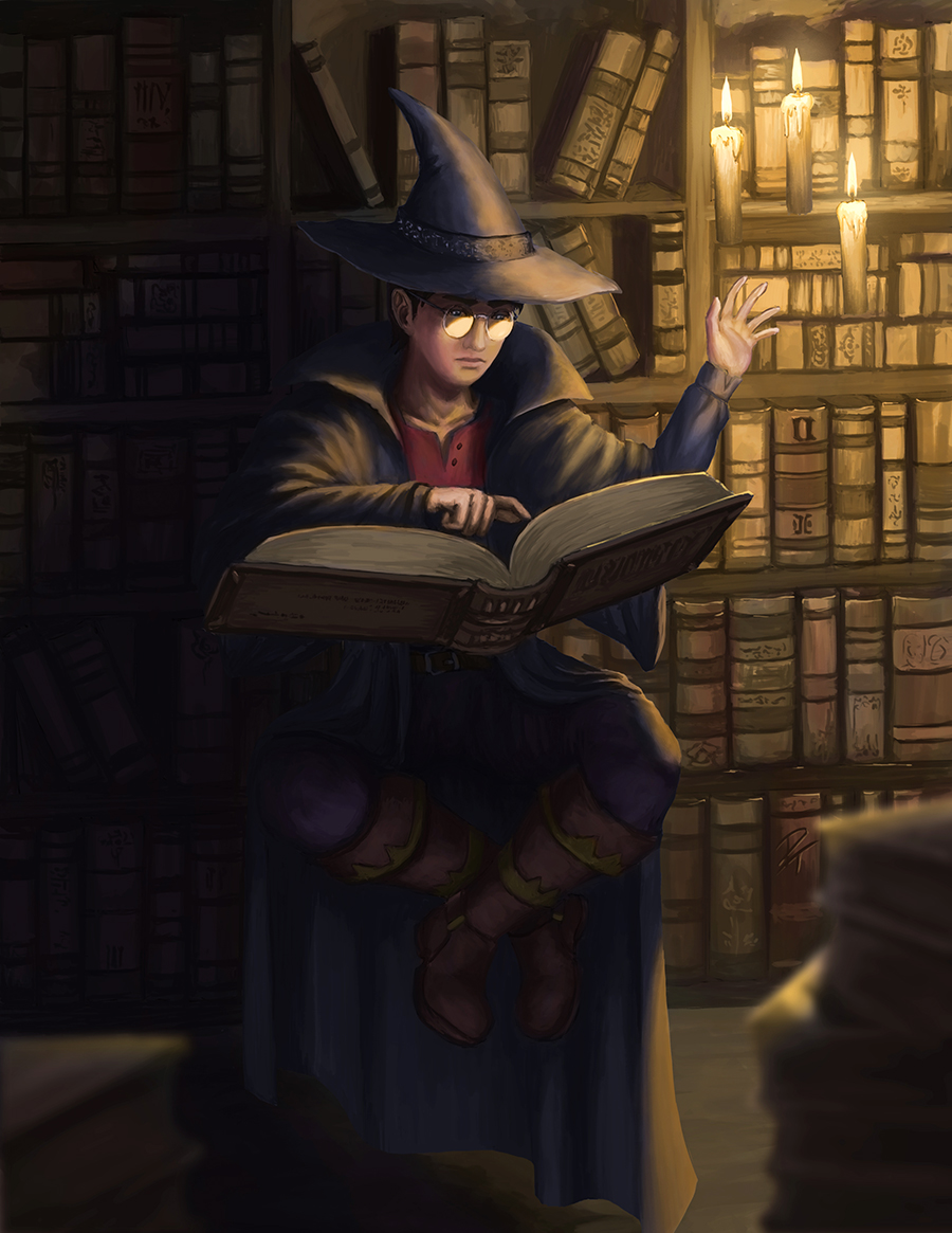 Commission - Wizard Apprentice by captdiablo on DeviantArt