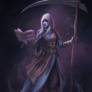 Moon Elf Necromancer - Commission