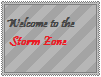 'Welcome to the Storm Zone' Stamp