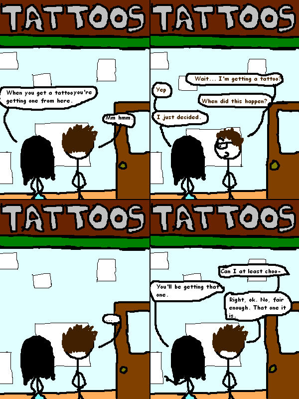 Getting Ink Done by FloydPinkertonJones on DeviantArt