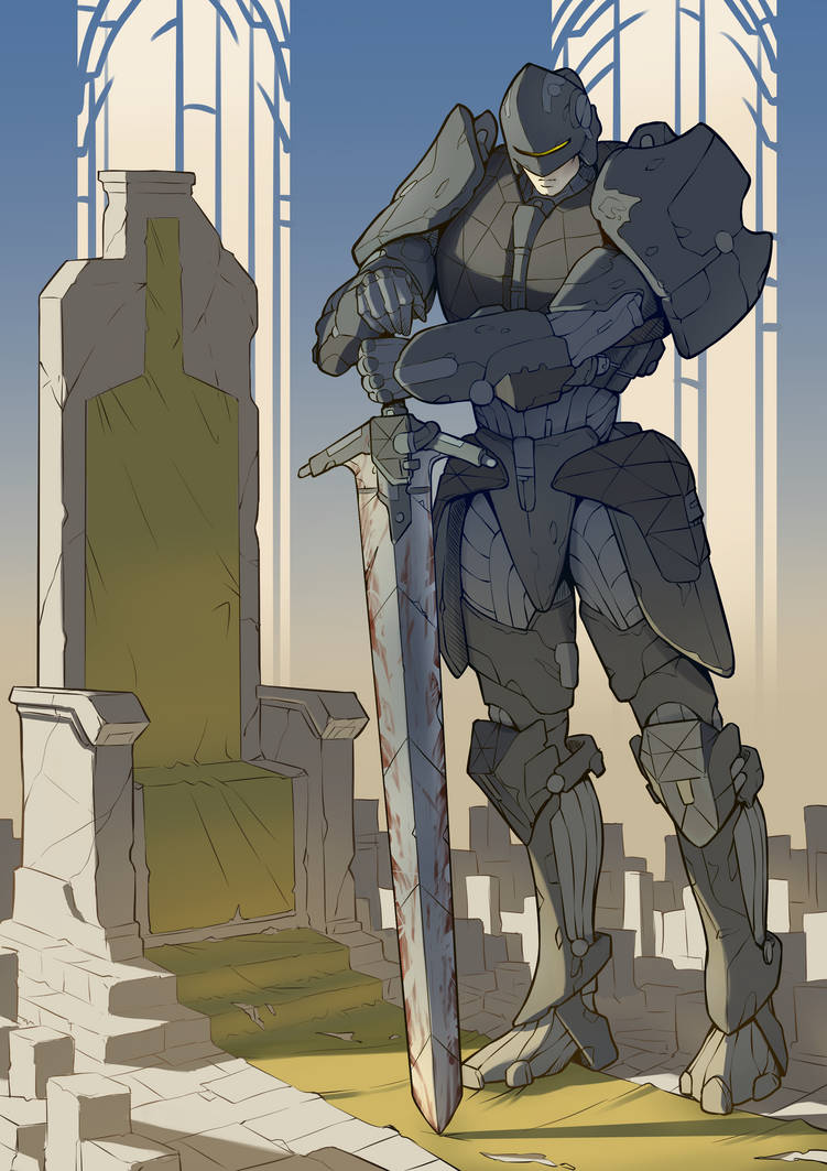 Mecha-knight commission by AraborArt on DeviantArt