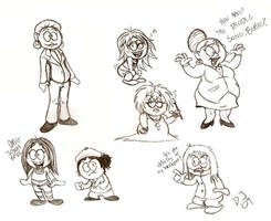 South Park GIRLS Doodlies