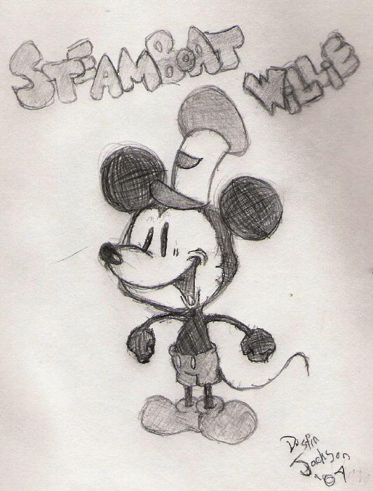 Steamboat Willie Mickey