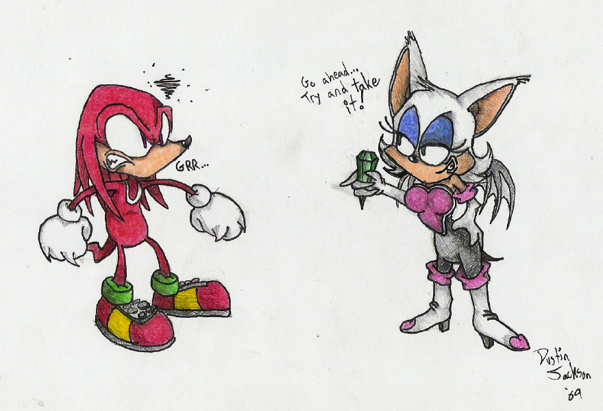 Knuckles and Rouge