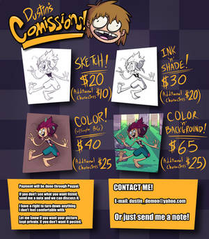 COMMISSIONS ARE OPEN!