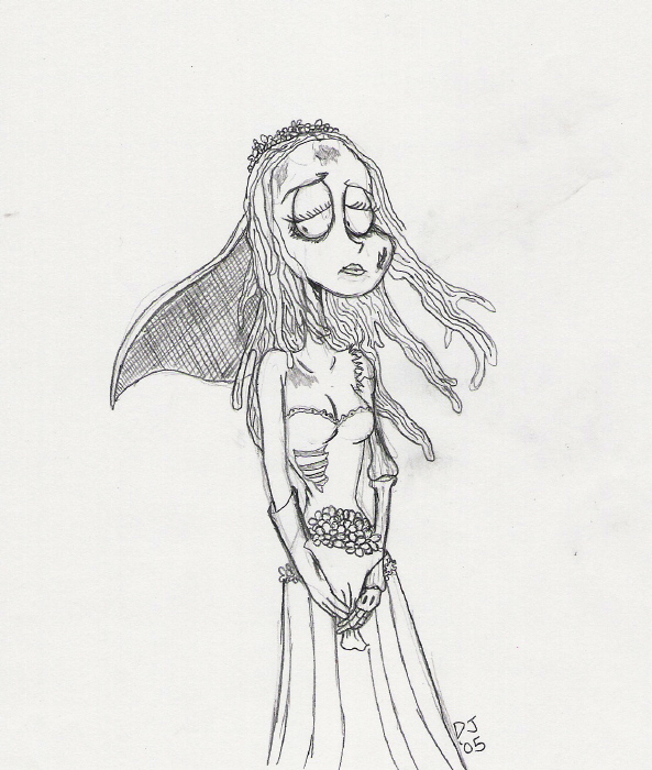 Emily, the Corpse Bride SKETCH