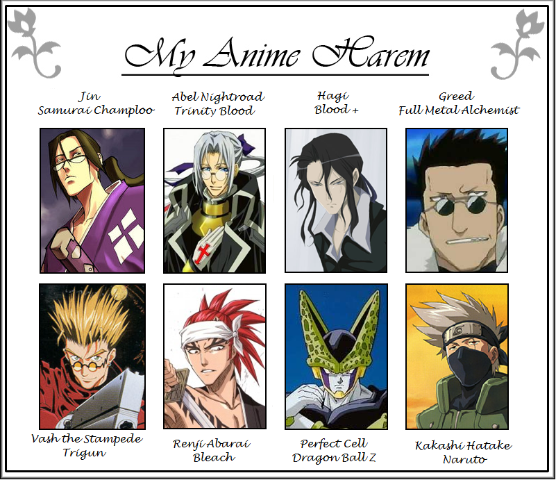 My Anime Harem: Males