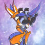 Seeker Snuggles: Sunstorm and Thundercracker