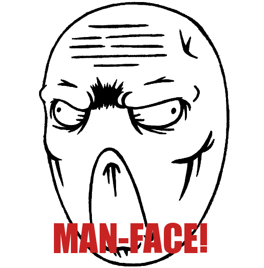 Man-Face by Man-faceplz on DeviantArt