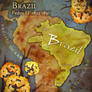 Brazil pedro II map