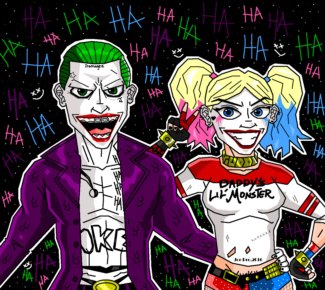 JoeProCEO's Joker and Harley Quinn by JoeProCeo on DeviantArt