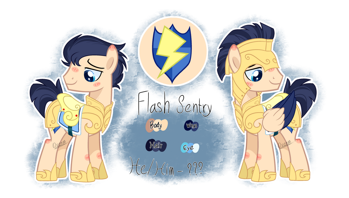 Flash Sentry MLP Flash Sentry (Re-Design) by DreamCatcherSentry on DeviantArt