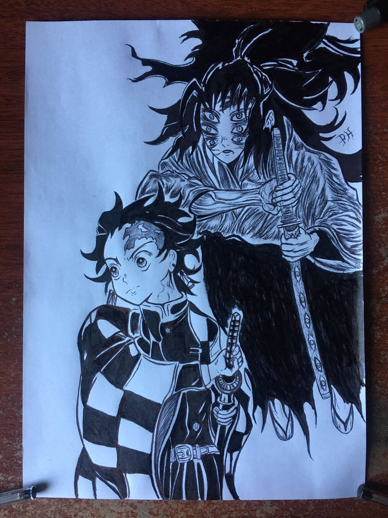 Kimetsu no Yaiba character design concept art