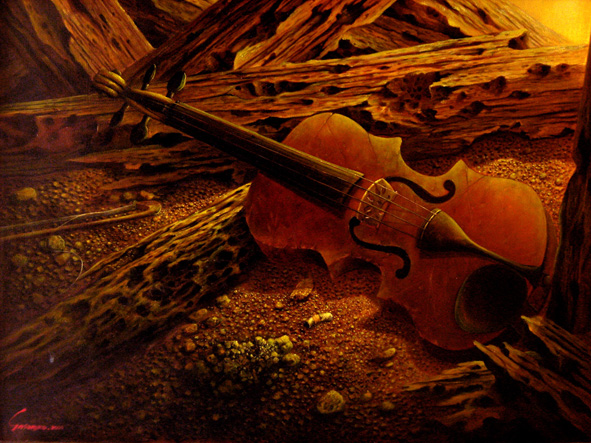 violin