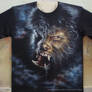 airbrush T-shirt wolf