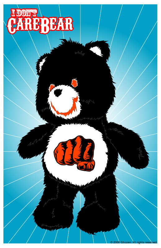 black care bear
