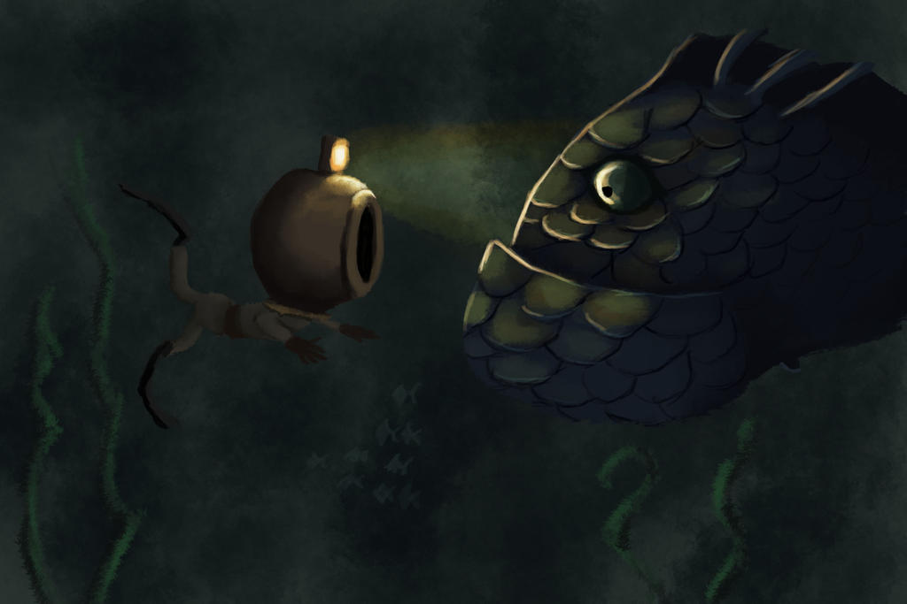 Big fish by busch-art on DeviantArt