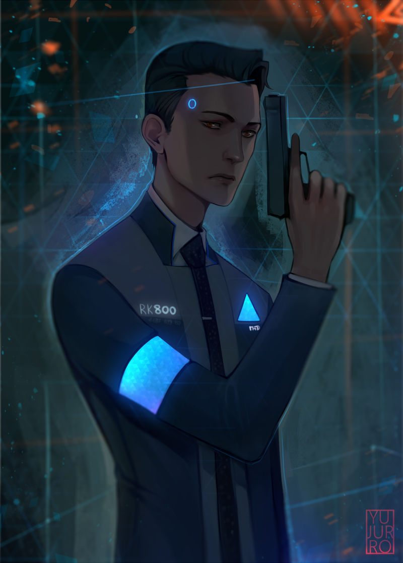DBH - Connor by YuJurro on DeviantArt