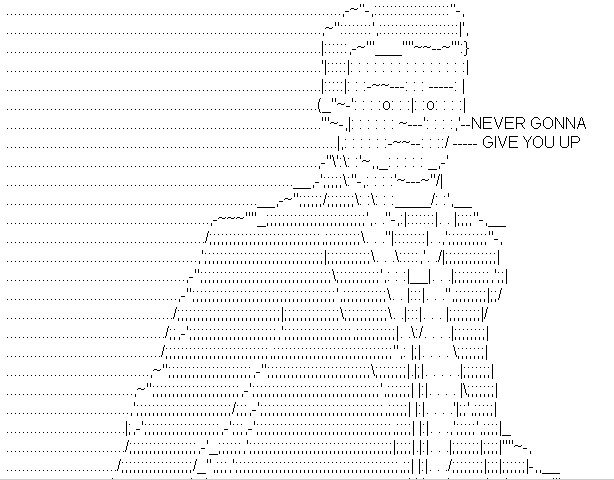 Rick Roll on IPhone keypad