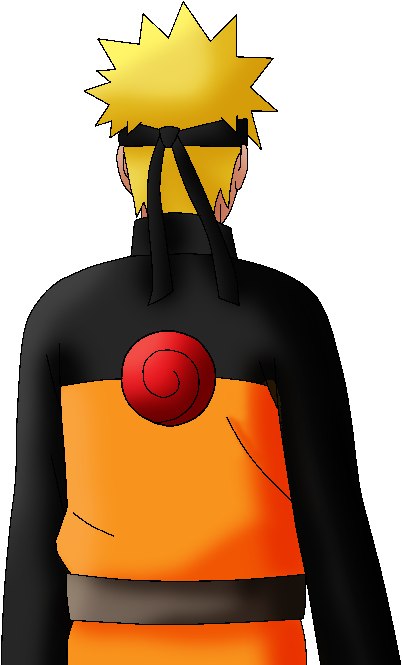 Naruto Back View Naruto from the back by Jymaru on DeviantArt