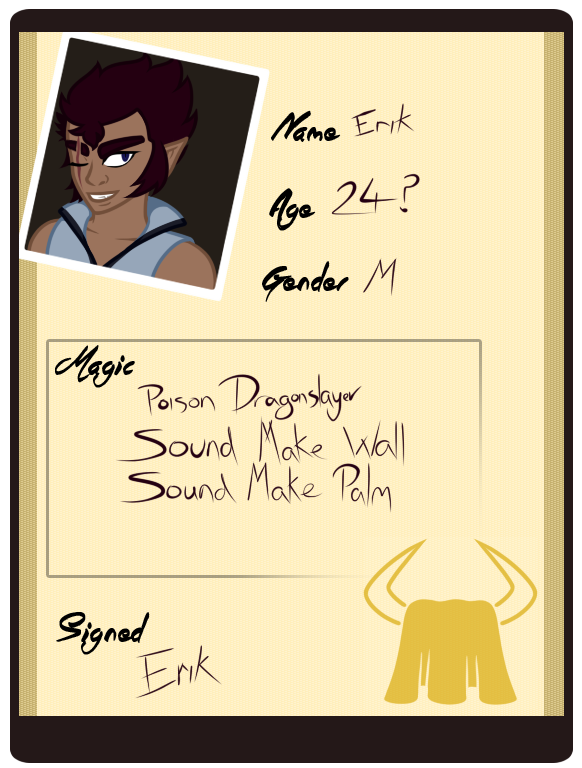 GoE: Erik by Jymaru