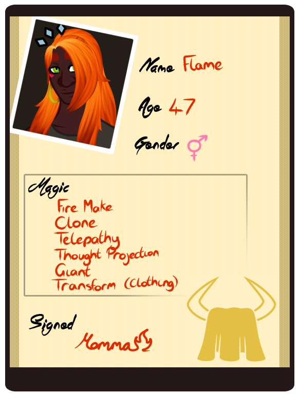 GoE: Flame by Jymaru