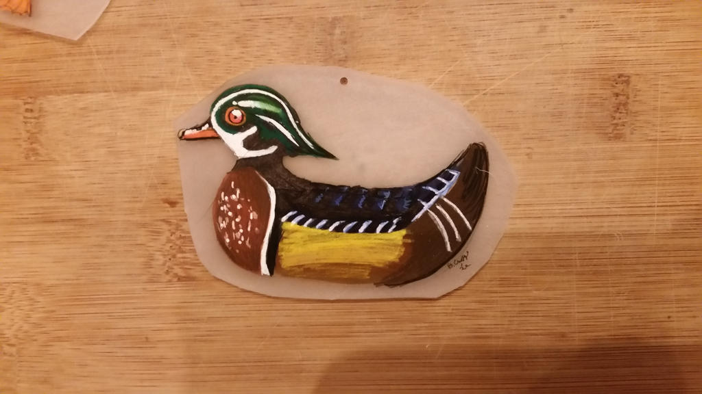 Wood Duck Ornament by rosestarzeo on DeviantArt