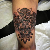 Owl tattoo 