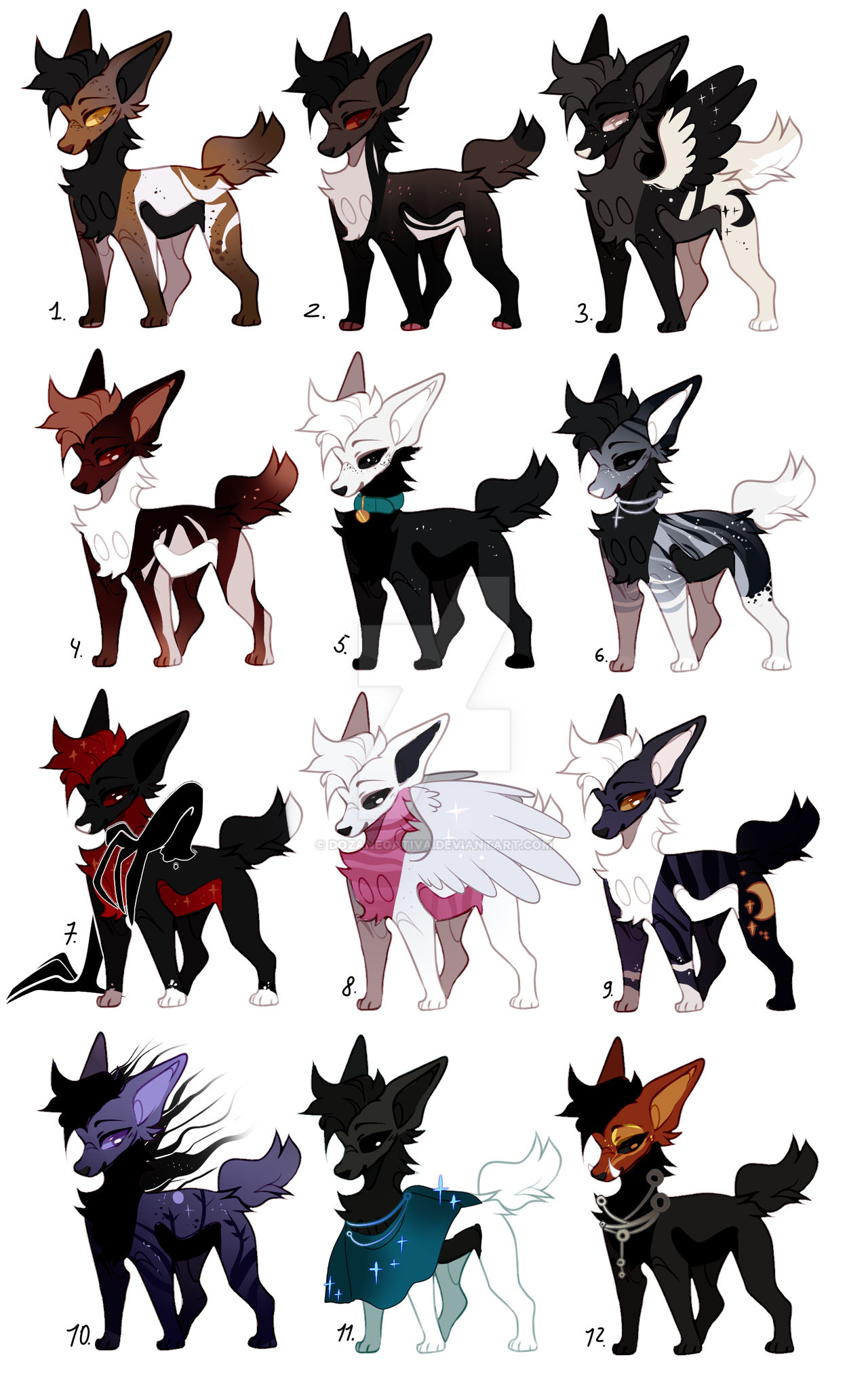Not Fixed Doggo Doggo adopts(closed) by DozaNegativa on DeviantArt