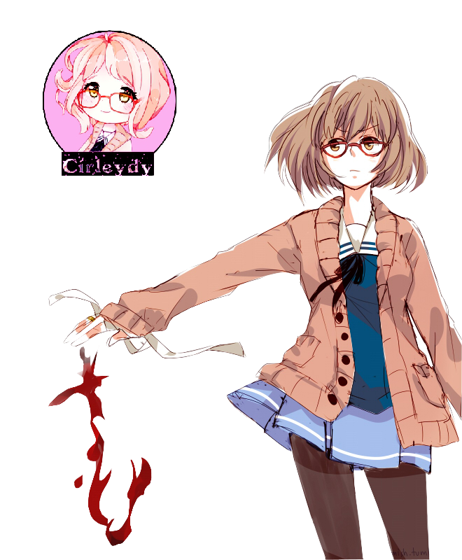 Kyoukai no Kanata's Mirai Kuriyama by nisa-niisan on DeviantArt