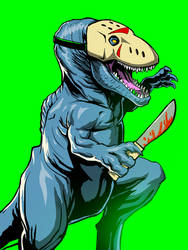 What if Jason Voorhees was a Dinosaur?
