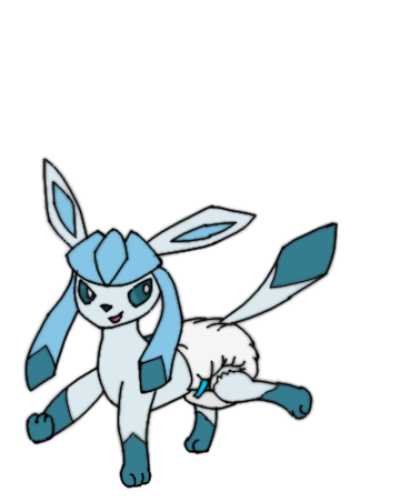 Poofy Butt Glaceon