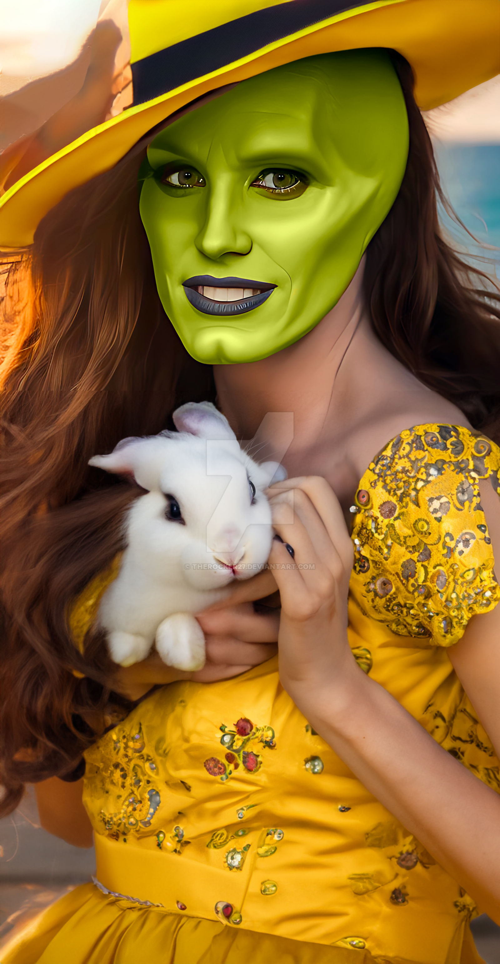 Jessica and Rabbit (Jessica Chastain as The Mask) by therocker27 on ...