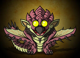 Pink Rathian (Monster Hunter World)